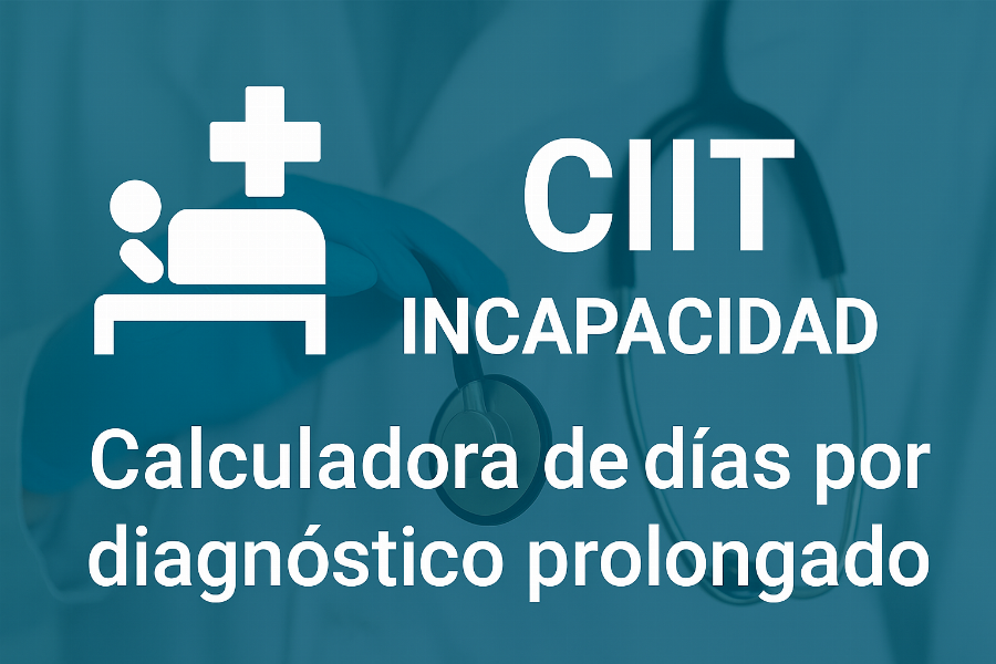 Imagen de Calculadora de incapacidad CIIT