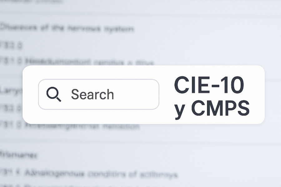 Imagen de CIE-10 y CMPS